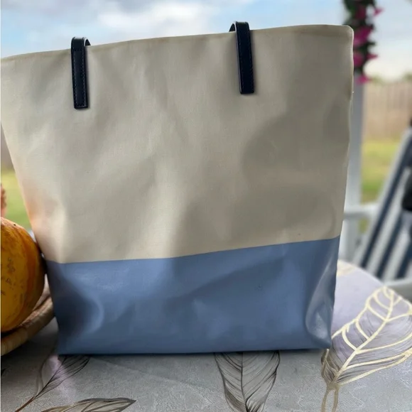 Kate Spade New York ♠️ Large Jazz Things Up Cool Black Cat Tote Purse Bag . - Picture 4 of 15